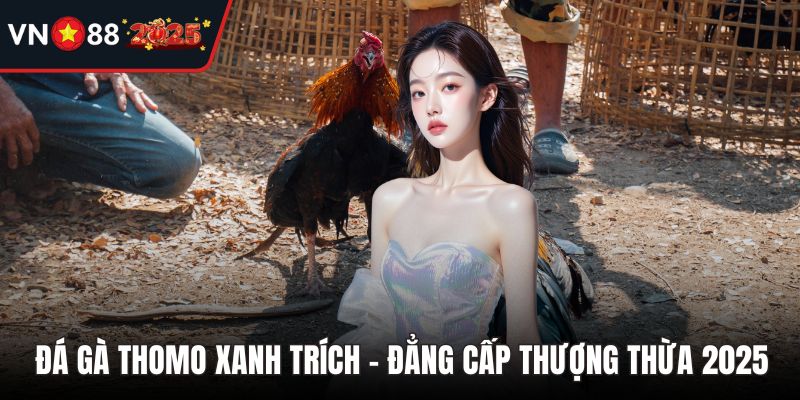 Đá Gà Thomo Xanh Trích - Đẳng Cấp Thượng Thừa 2025