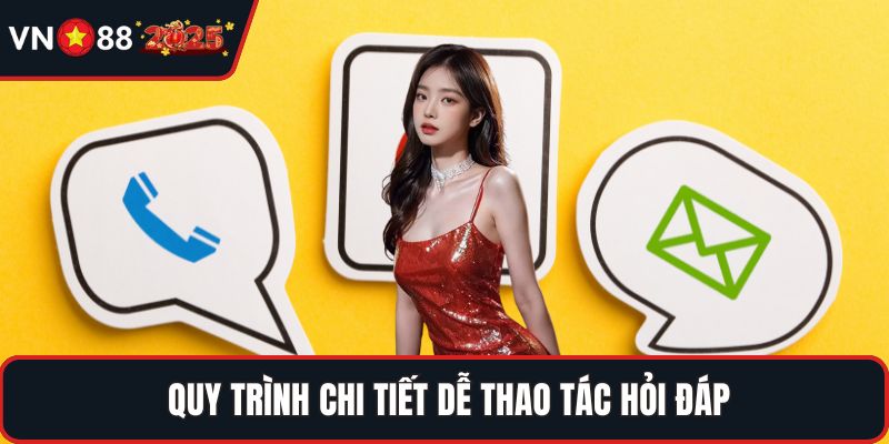 Quy trình chi tiết dễ thao tác hỏi đáp